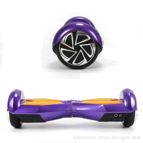2016 newest with colorful LED light and bluetooth two wheels self balancing scooter
